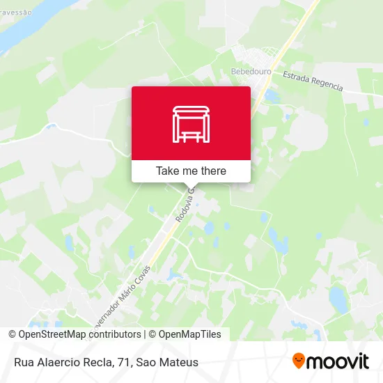 Rua Alaercio Recla, 71 map