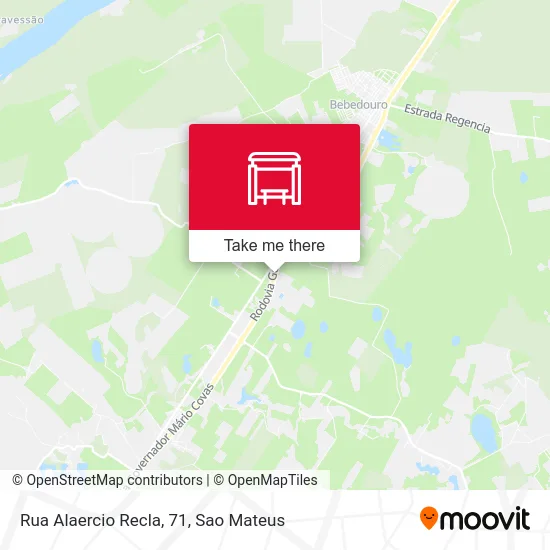 Rua Alaercio Recla, 71 map