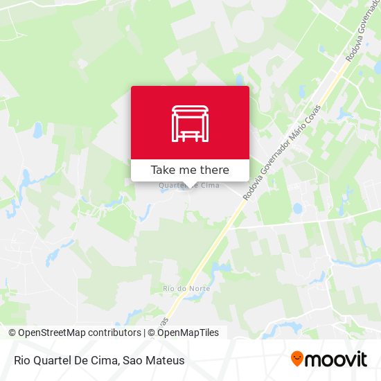Rio Quartel De Cima map