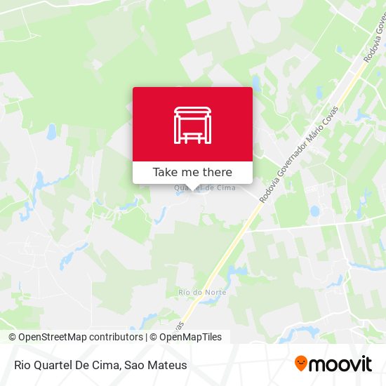 Rio Quartel De Cima map