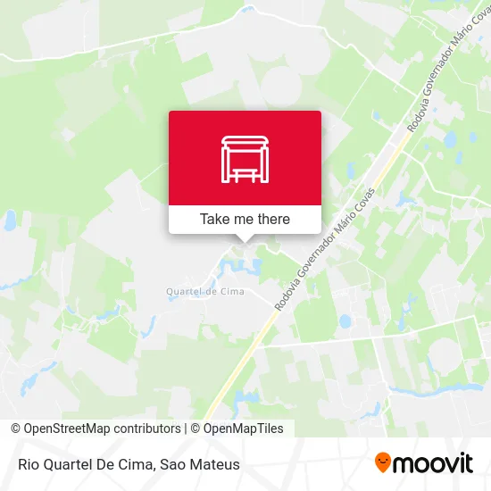 Rio Quartel De Cima map