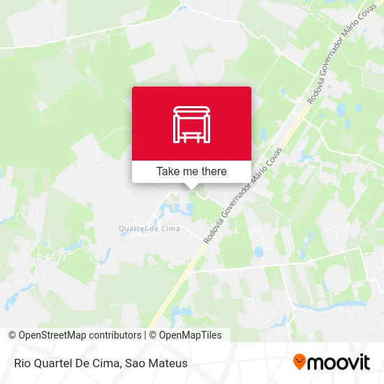 Rio Quartel De Cima map