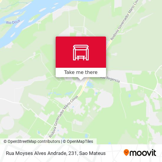 Rua Moyses Alves Andrade, 231 map