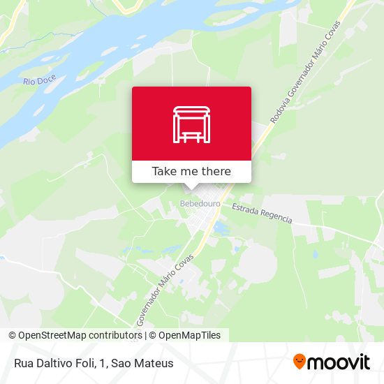 Rua Daltivo Foli, 1 map