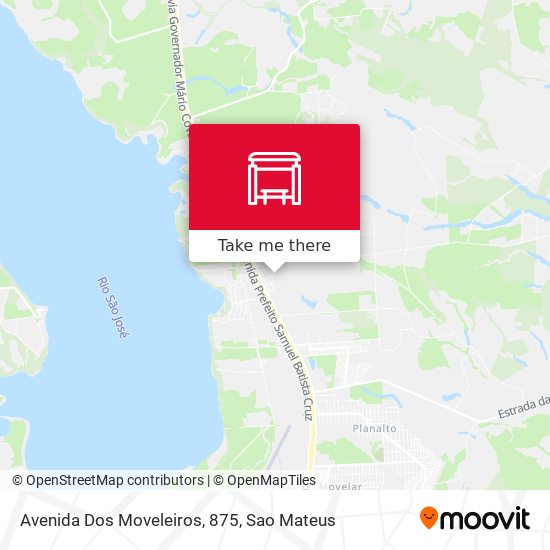 Avenida Dos Moveleiros, 875 map