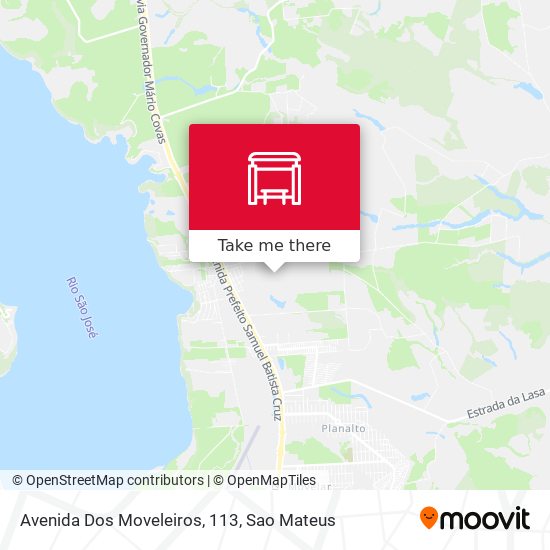 Avenida Dos Moveleiros, 113 map