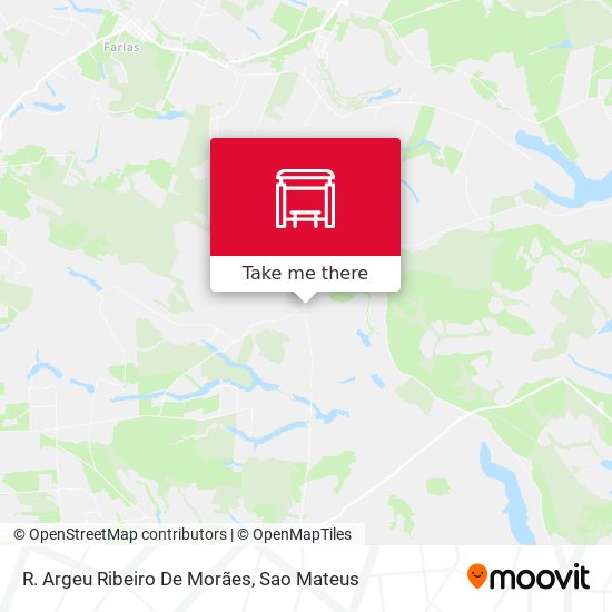 R. Argeu Ribeiro De Morães map