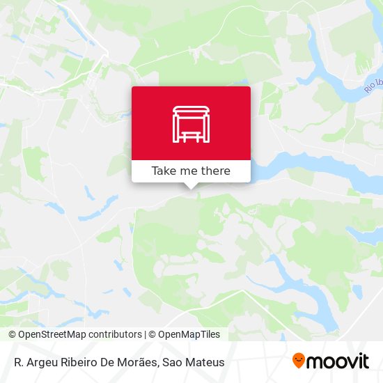 R. Argeu Ribeiro De Morães map