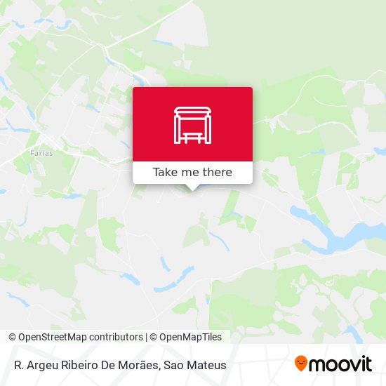 R. Argeu Ribeiro De Morães map