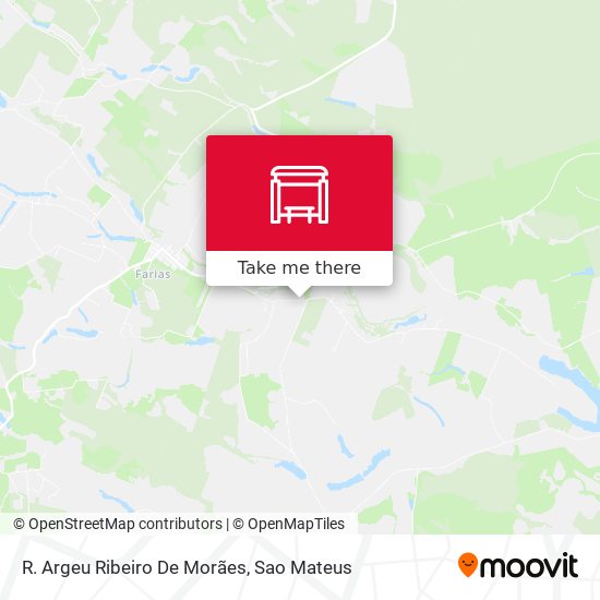 R. Argeu Ribeiro De Morães map