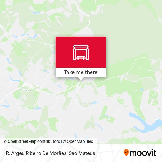R. Argeu Ribeiro De Morães map