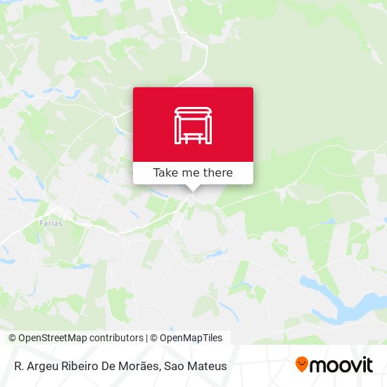 R. Argeu Ribeiro De Morães map