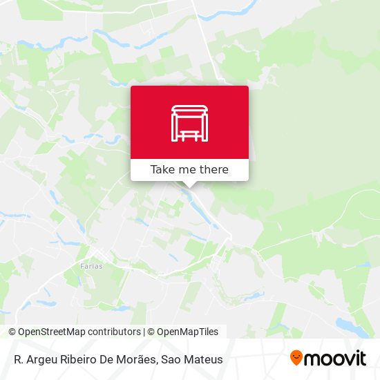 R. Argeu Ribeiro De Morães map