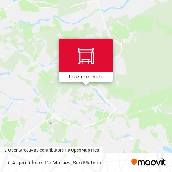 R. Argeu Ribeiro De Morães map