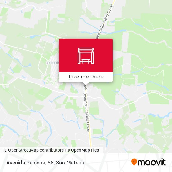 Avenida Paineira, 58 map