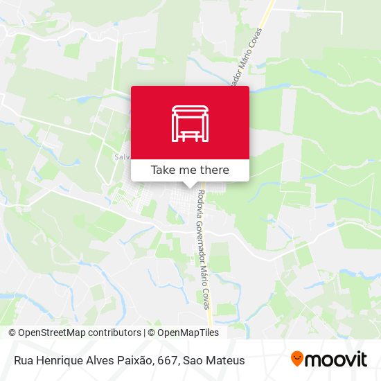 Rua Henrique Alves Paixão, 667 map