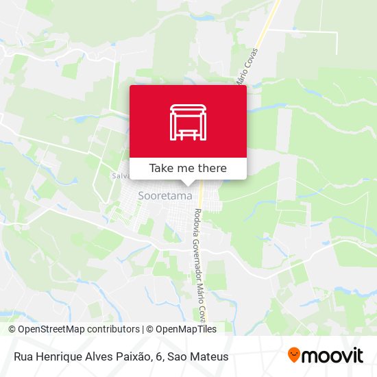 Rua Henrique Alves Paixão, 6 map