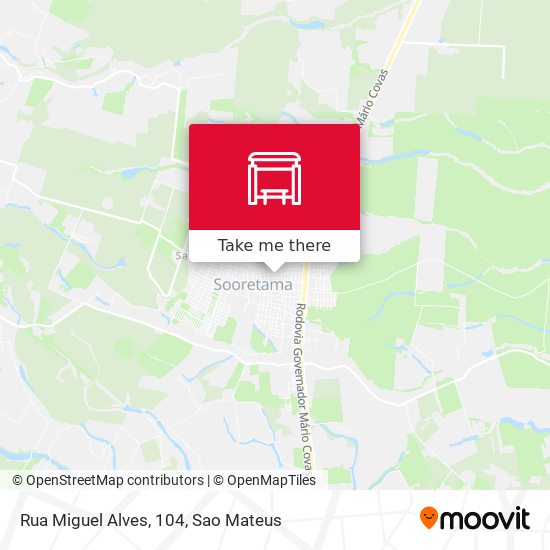 Rua Miguel Alves, 104 map
