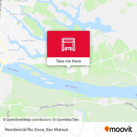 Residencial Rio Doce map