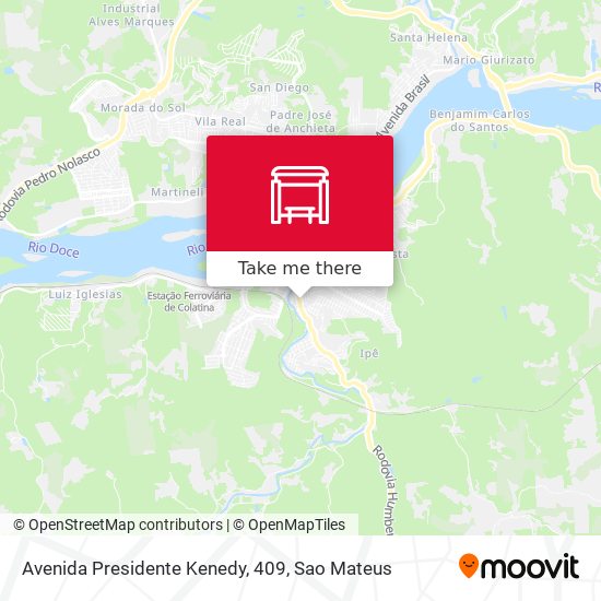 Avenida Presidente Kenedy, 409 map