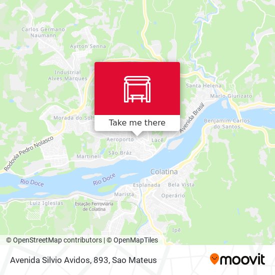 Avenida Silvio Avidos, 893 map