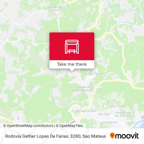 Rodovia Gether Lopes De Farias, 3280 map