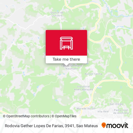 Rodovia Gether Lopes De Farias, 3941 map