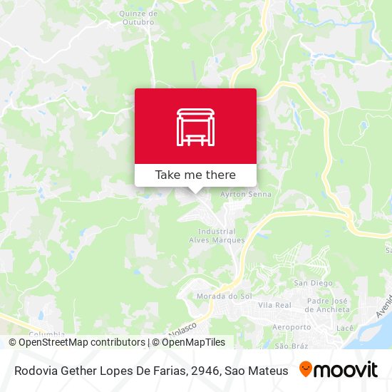 Rodovia Gether Lopes De Farias, 2946 map