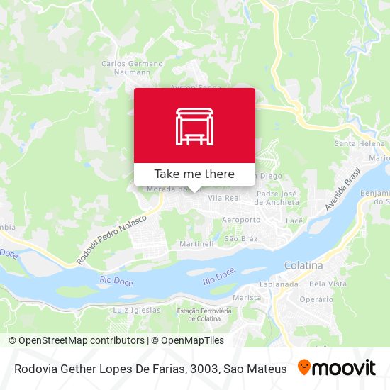 Rodovia Gether Lopes De Farias, 3003 map