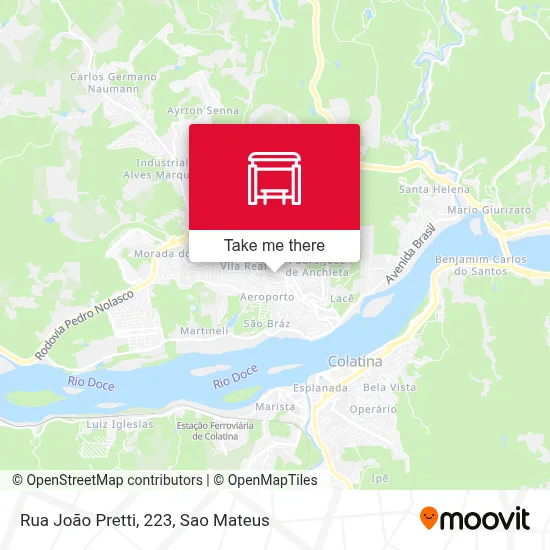 Rua João Pretti, 223 map