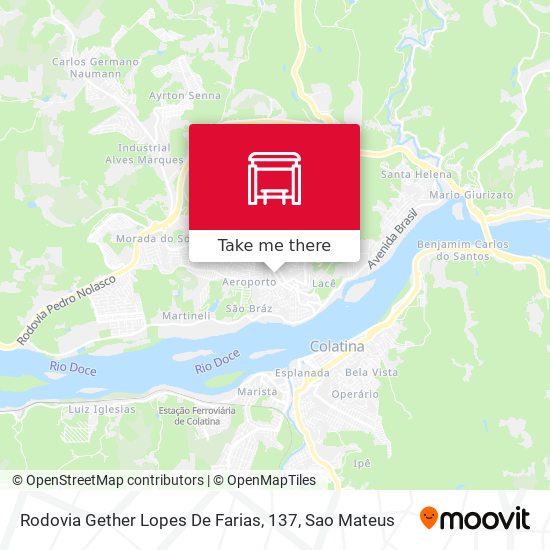Rodovia Gether Lopes De Farias, 137 map