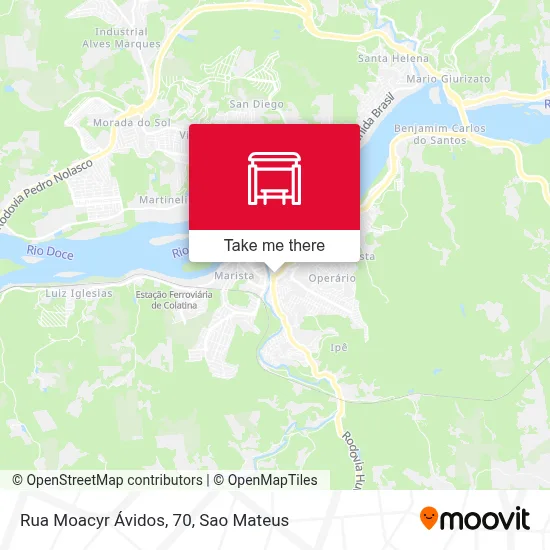 Rua Moacyr Ávidos, 70 map