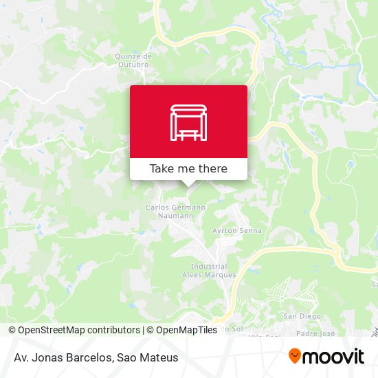Av. Jonas Barcelos map