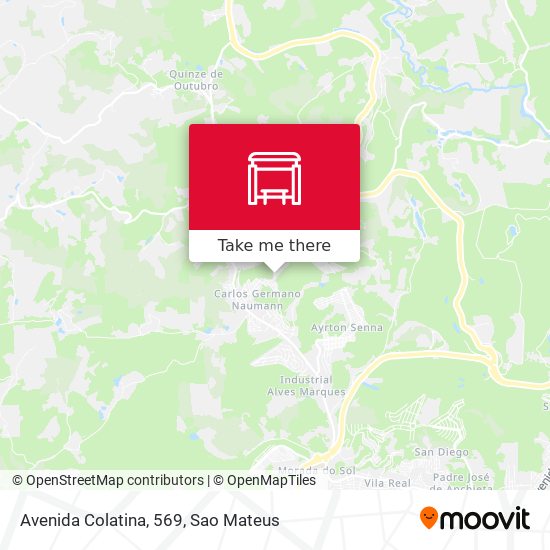 Avenida Colatina, 569 map
