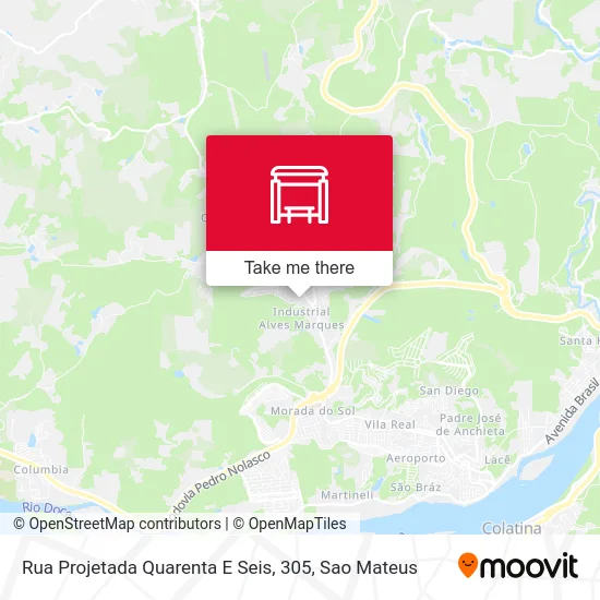 Rua Projetada Quarenta E Seis, 305 map