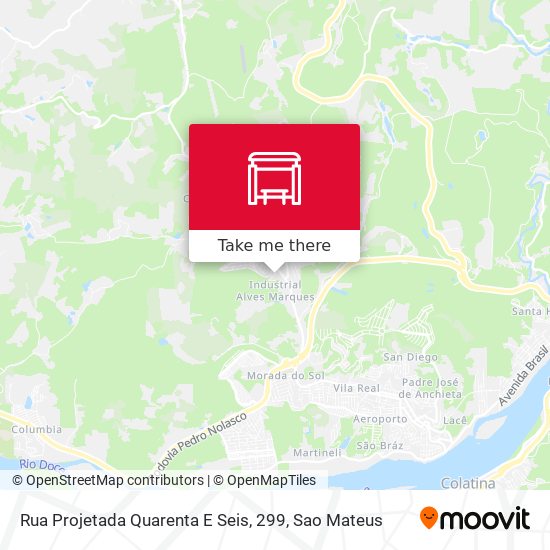 Rua Projetada Quarenta E Seis, 299 map