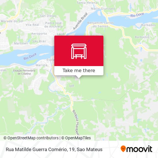 Rua Matilde Guerra Comério, 19 map