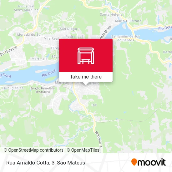 Rua Arnaldo Cotta, 3 map