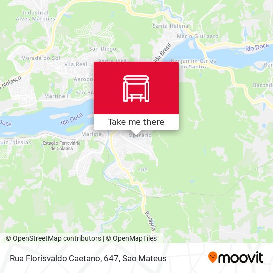 Rua Florisvaldo Caetano, 647 map