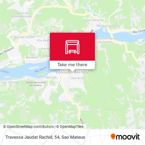 Travessa Jaudat Rachid, 54 map
