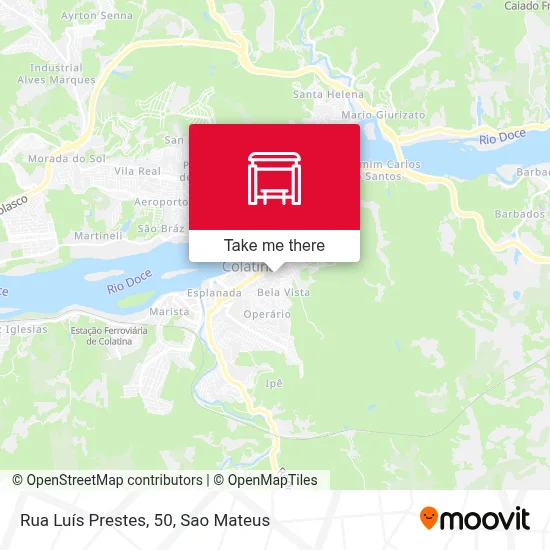 Rua Luís Prestes, 50 map