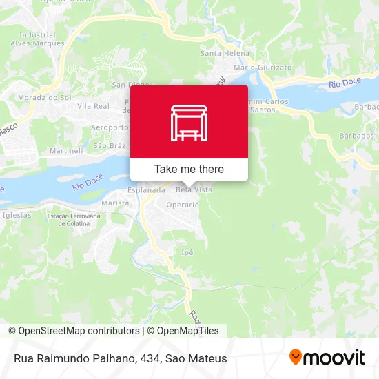 Rua Raimundo Palhano, 434 map