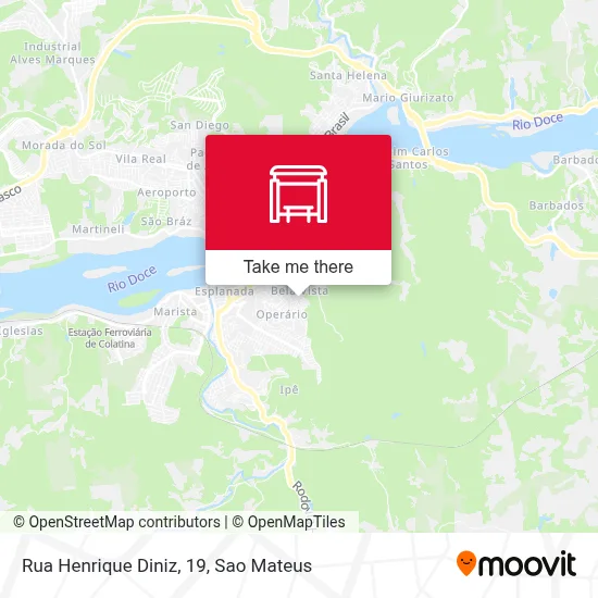 Rua Henrique Diniz, 19 map