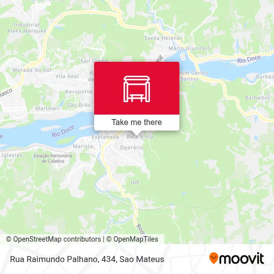 Rua Raimundo Palhano, 434 map