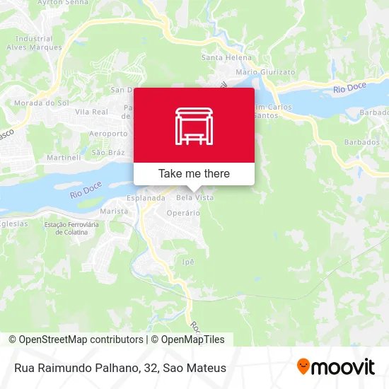 Rua Raimundo Palhano, 32 map