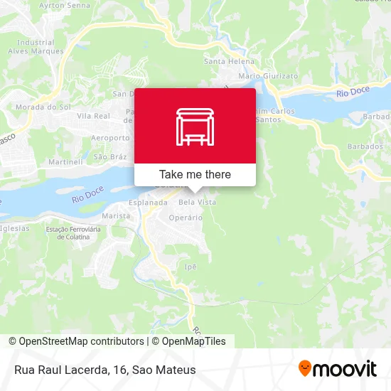 Rua Raul Lacerda, 16 map