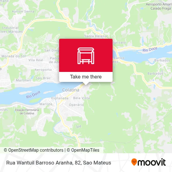 Rua Wantuil Barroso Aranha, 82 map