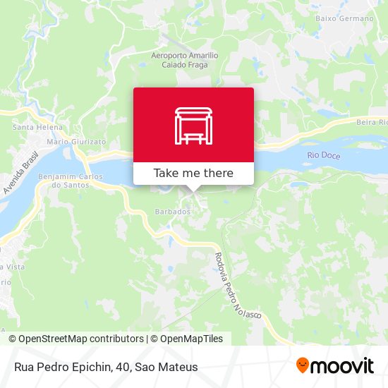 Rua Pedro Epichin, 40 map