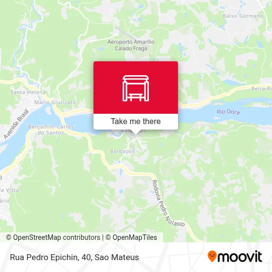 Rua Pedro Epichin, 40 map