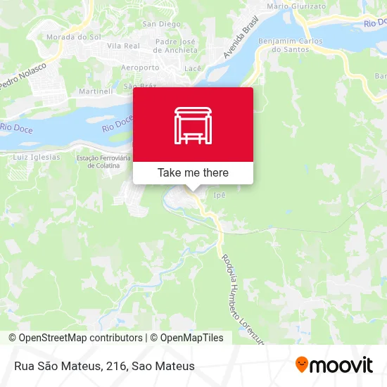 Rua São Mateus, 216 map